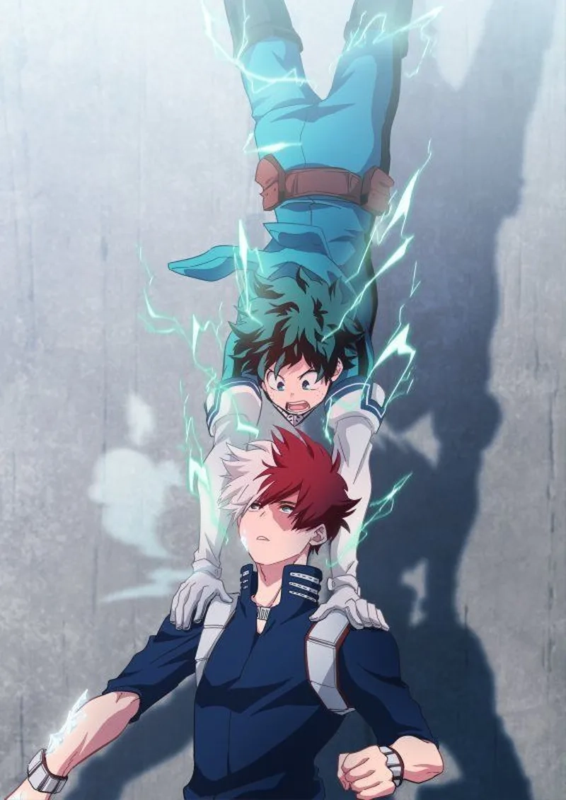 Shoto x Deku là cặp đôi được fan yêu thích trong My Hero Academia