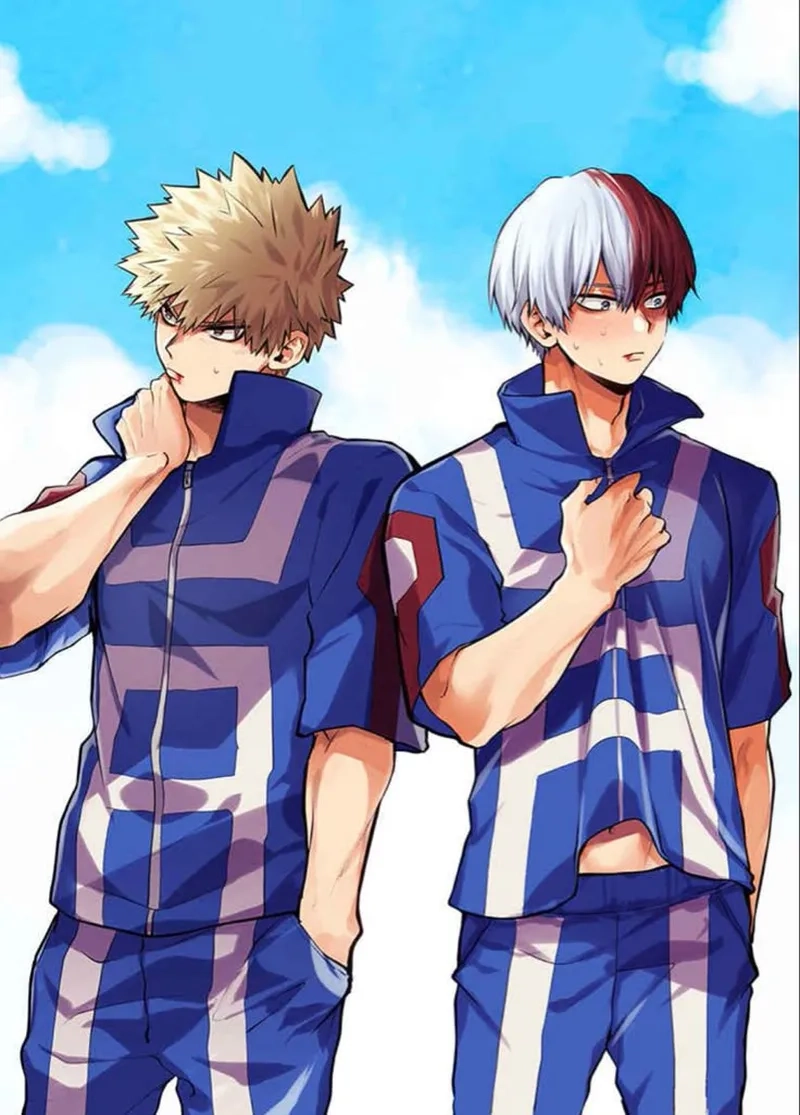 Shoto x Bakugou truyện tranh cực kỳ thú vị với những tình huống không thể đoán trước