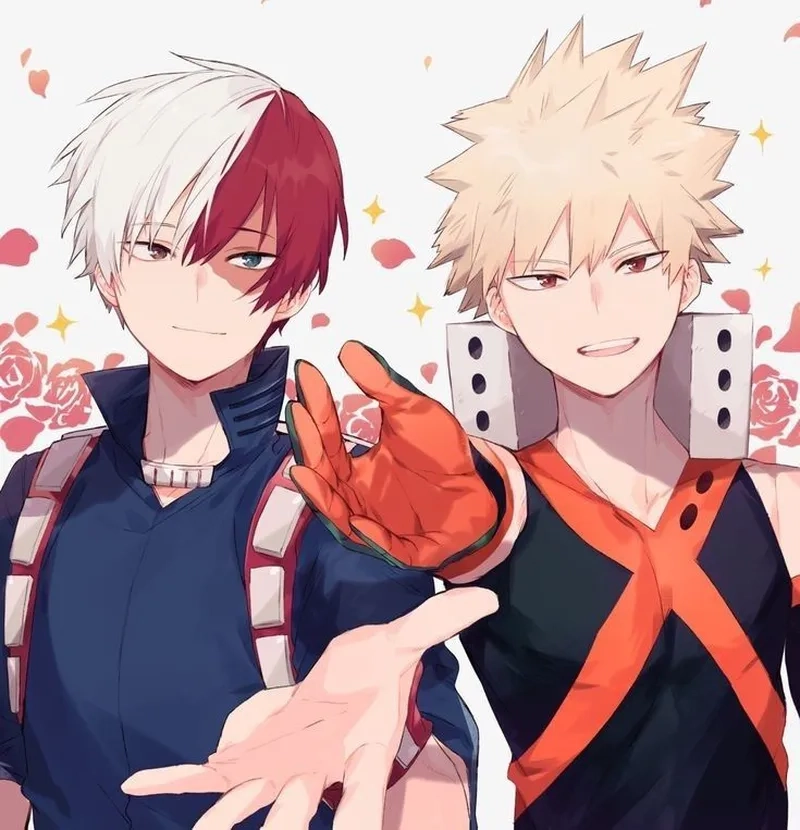 Hãy khám phá những trận chiến ngoạn mục giữa Shoto x Bakugo trong anime