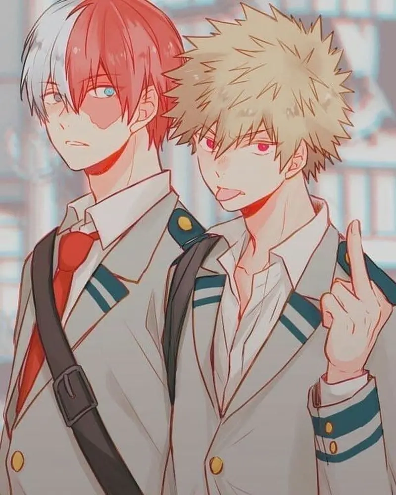 Shoto Bakugo có một tình bạn đặc biệt nhưng cũng không thiếu những trận chiến căng thẳng