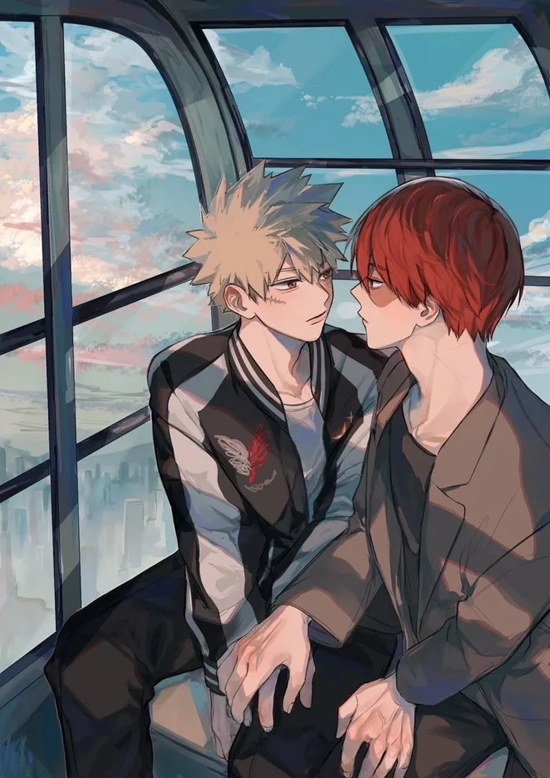 Bakugou x Shoto truyện tranh luôn mang đến những pha hành động kịch tính và hấp dẫn