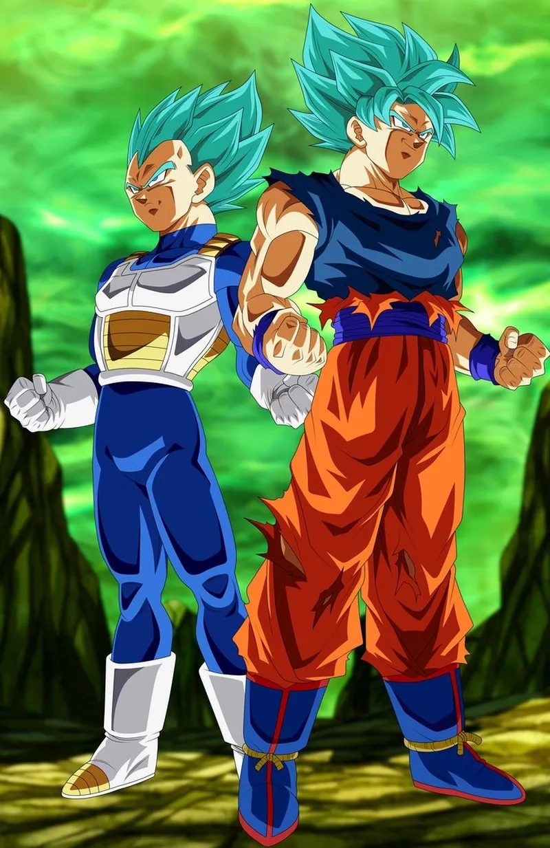 Cùng chiêm ngưỡng sức mạnh kết hợp từ Vegeta and Goku fusion.