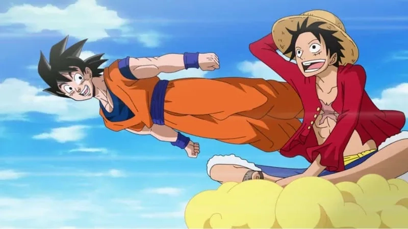 Luffy vs Goku, ai sẽ chiến thắng trong trận đấu kịch tính này.