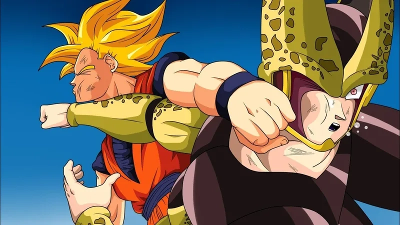 Goku Cell một cuộc chiến đỉnh cao trong lịch sử Dragon Ball.