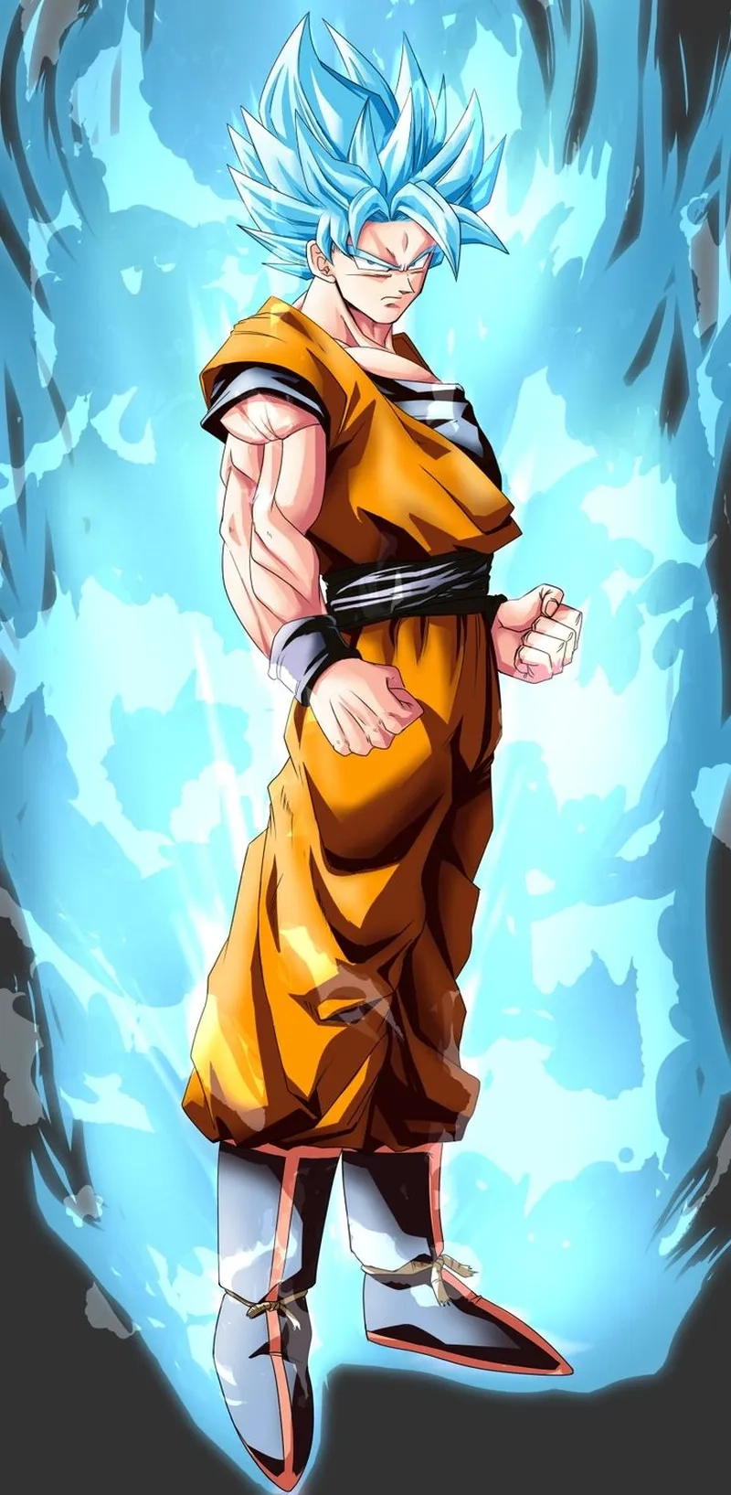 Blue Goku là hình ảnh mạnh mẽ và được yêu thích trong cộng đồng anime