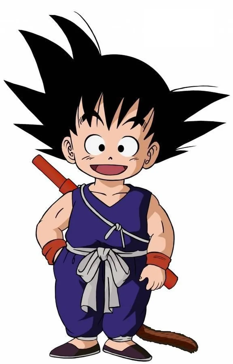 Hình ảnh Young Goku luôn gắn liền với những khoảnh khắc đẹp trong anime