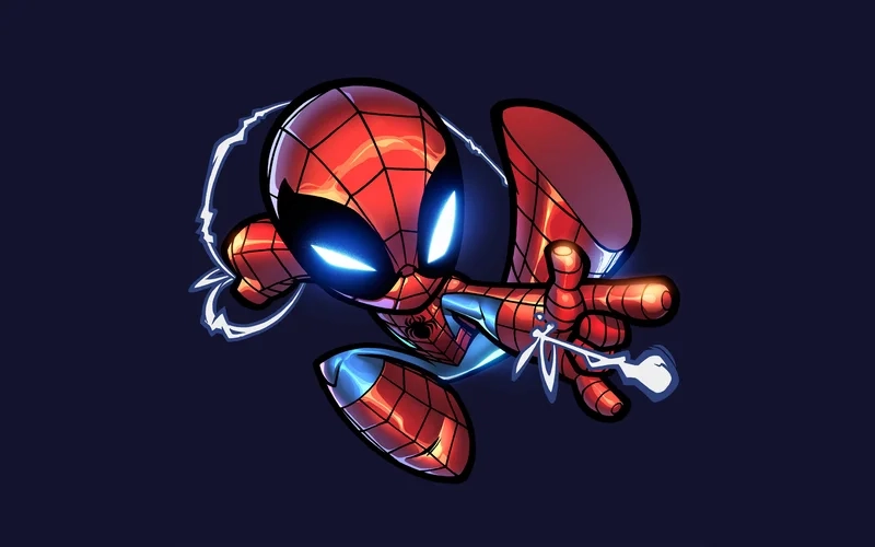 Bật mí cách vẽ cute chibi spiderman drawing dễ chưa từng thấy