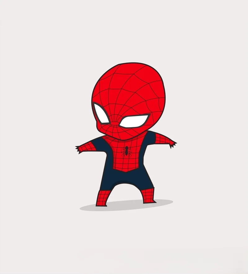 Khám phá loạt hình ảnh spider man chibi chất như phim
