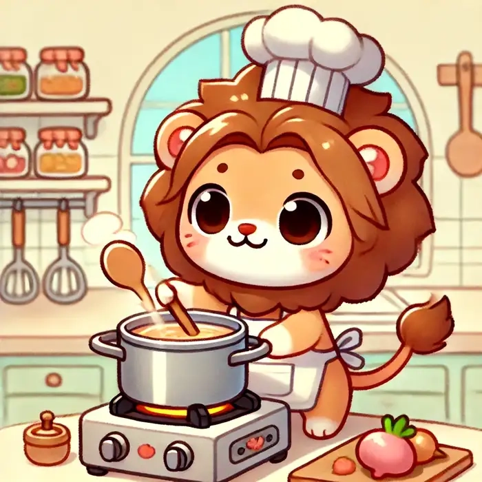 Độc đáo và đầy màu sắc với sư tử 4d