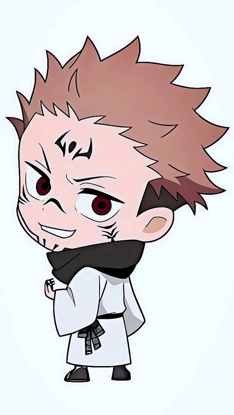 Tải ngay Sukuna chibi png cho dân mê ảnh dễ thương