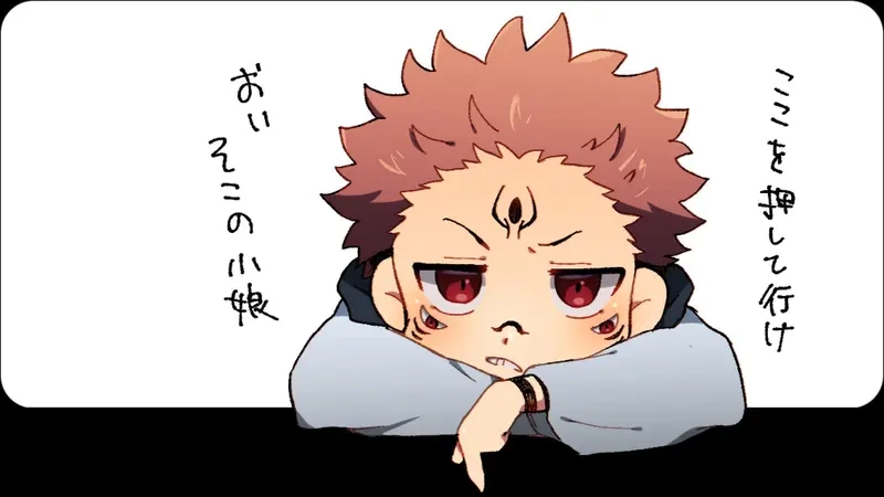 Hướng dẫn cực dễ cho bạn mê cách vẽ sukuna chibi