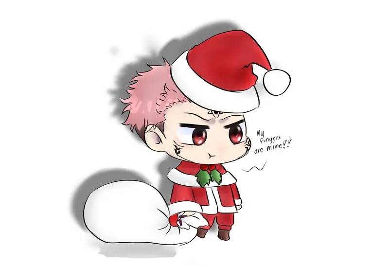 Không cần kỹ năng vẫn vẽ được sukuna chibi easy