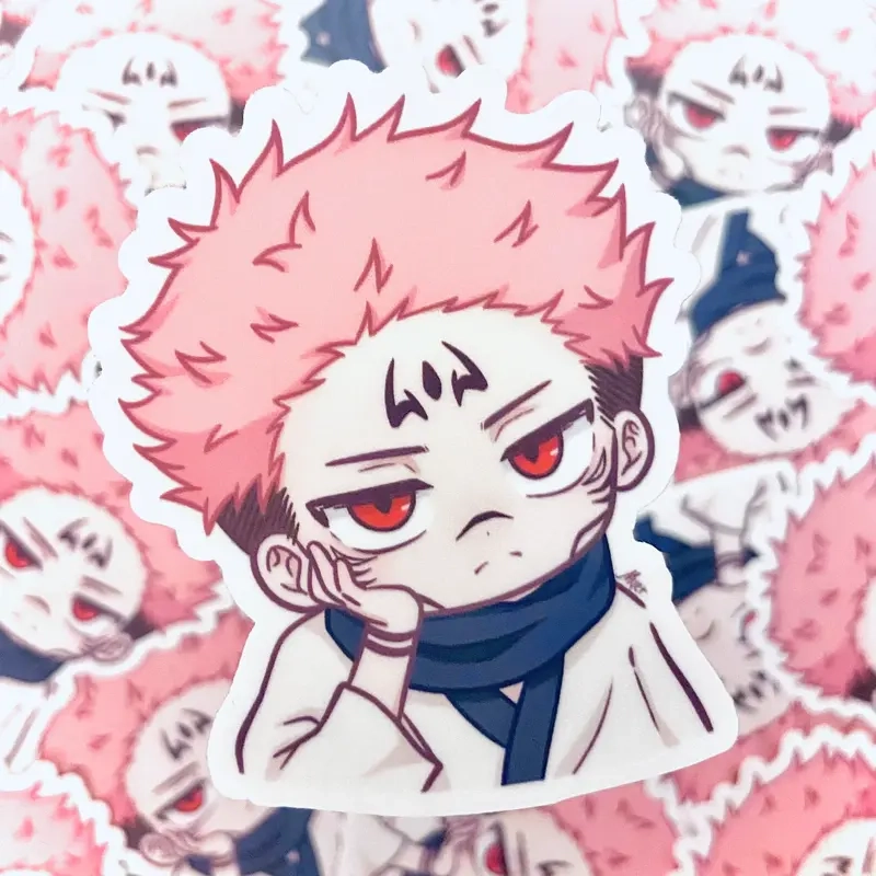 Mẫu thiết kế sukuna chibi head cực sáng tạo