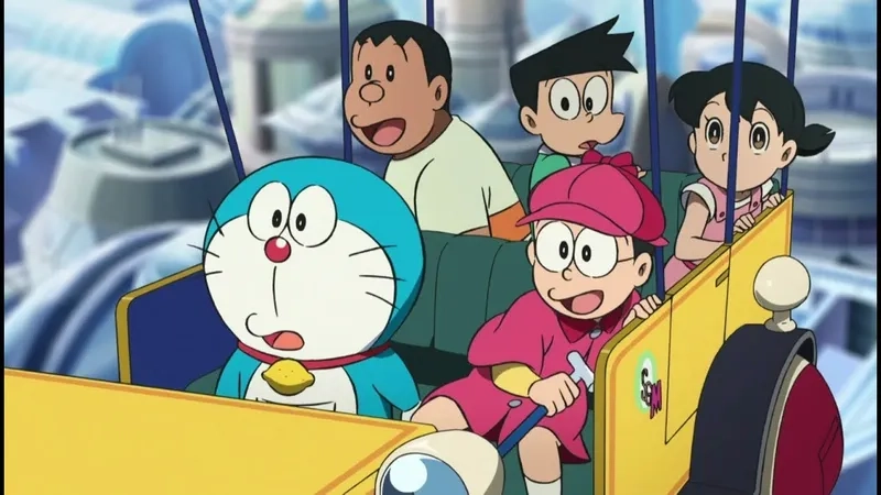 Nobita Doraemon Shizuka Chaien Suneo tạo nên những câu chuyện thú vị trong mỗi tập