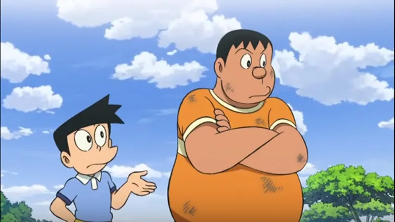 Suneo x Jaian là sự kết hợp cực kỳ hài hước trong mọi cuộc phiêu lưu