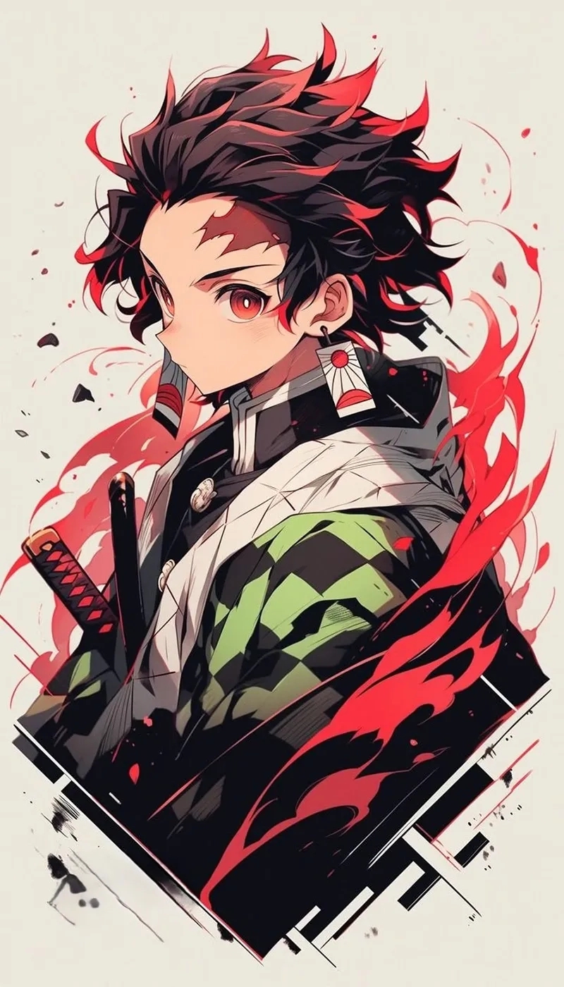 Tổng hợp ảnh Tanjiro ngầu cho tín đồ anime