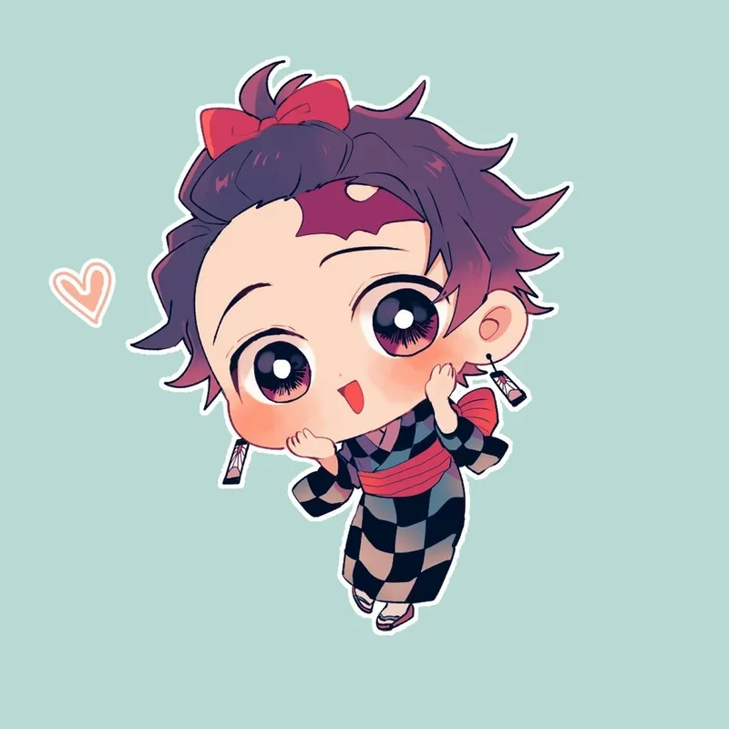 Cách vẽ tanjiro chibi đơn giản giúp bạn tạo ra bức tranh tuyệt vời