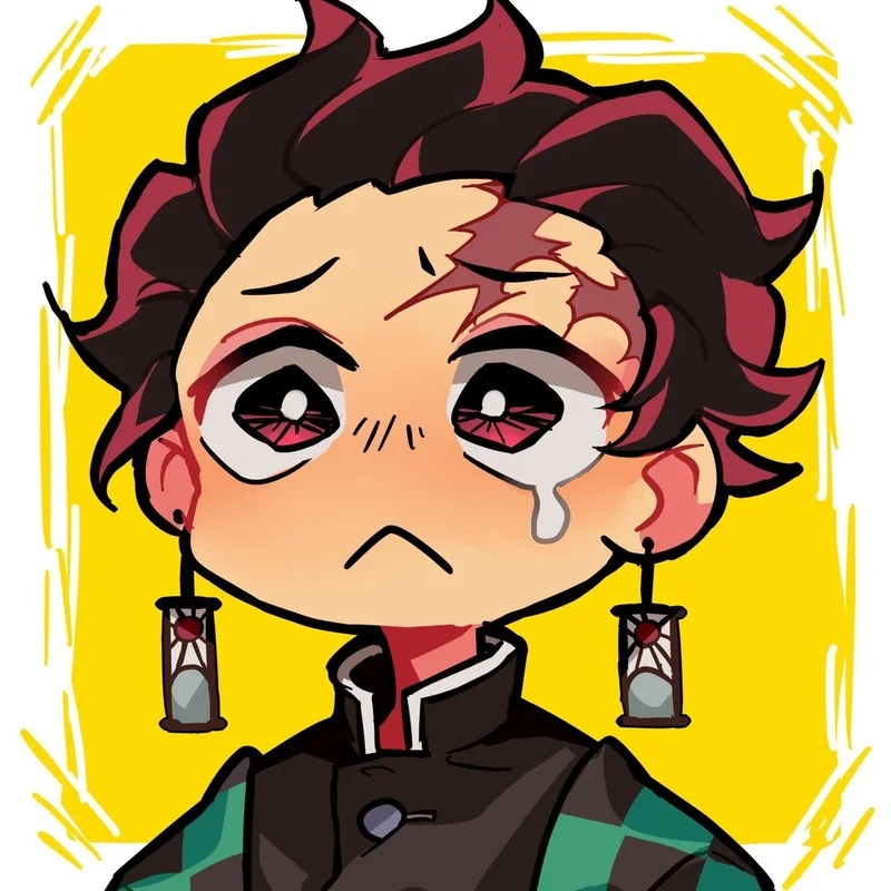 Hình vẽ tanjiro chibi là những tác phẩm đầy sáng tạo