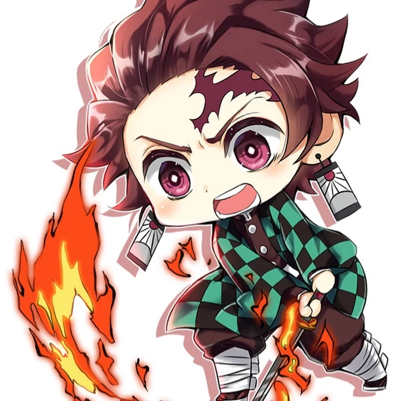 Tanjiro chibi easy là cách vẽ nhanh chóng mà không mất nhiều thời gian