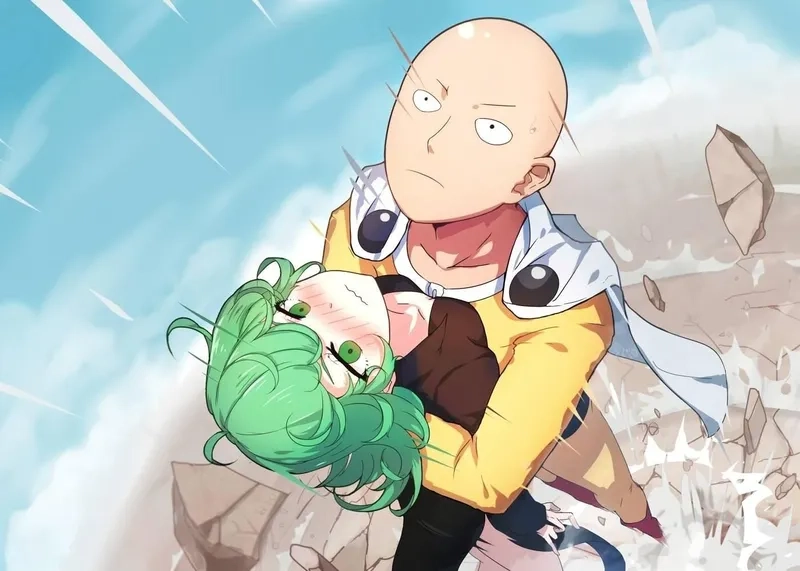 Cặp đôi được yêu thích nhất Saitama x Tatsumaki