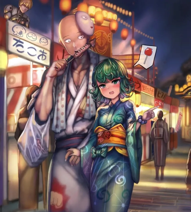 Người hâm mộ đang ship mạnh tay Saitama x Tatsumaki ship
