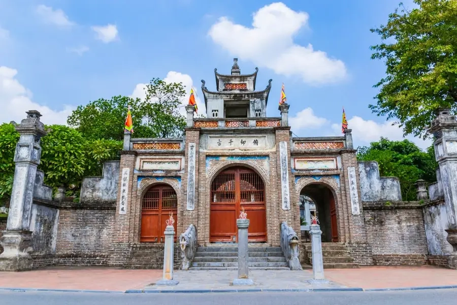 Hình ảnh thành Cổ Loa hôm nay vẫn giữ được vẻ đẹp cổ kính