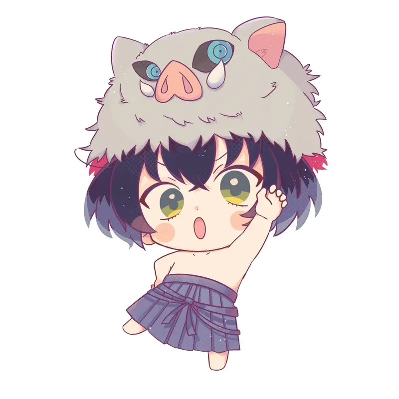 Sáng tạo cùng tranh thanh gươm diệt quỷ chibi cute độc đáo