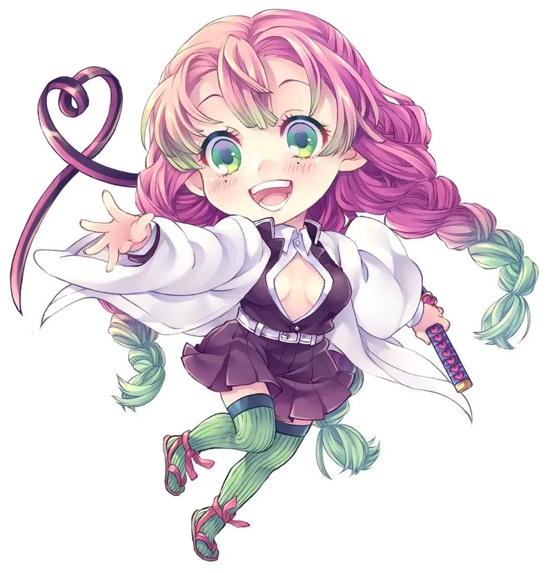 Hóa thân cùng chibi thanh gươm diệt quỷ dễ thương vô cực