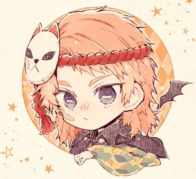 Cùng sáng tạo với vẽ thanh gươm diệt quỷ chibi cute siêu đơn giản