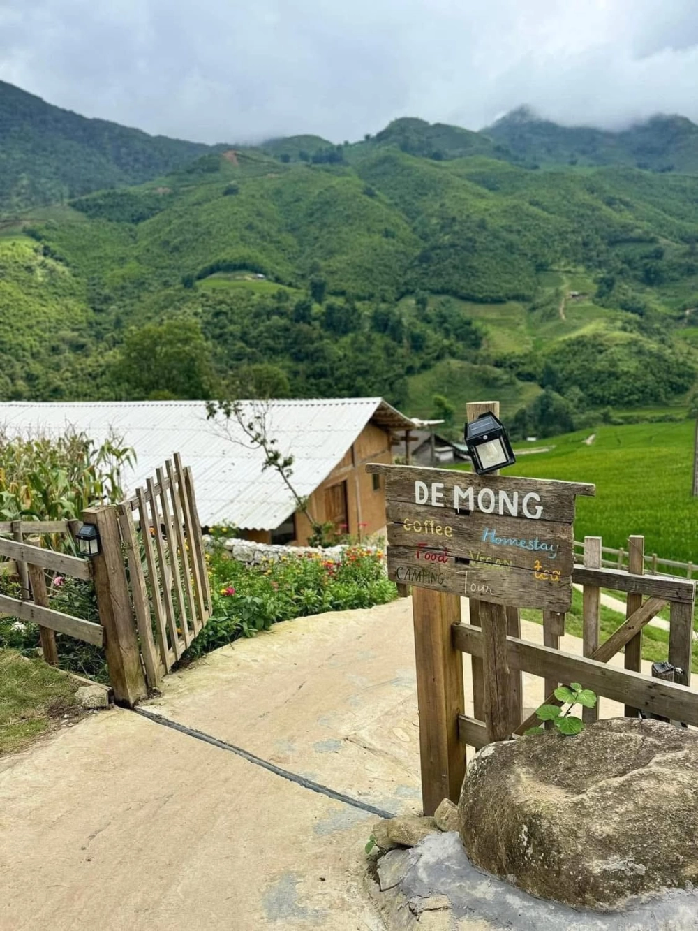 Lưu trú tại homestay thung lũng mường hoa mộng mơ