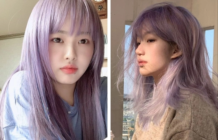 Cập nhật ngay công thức nhuộm màu tím khói ấn tượng