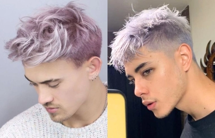 Làm mới bản thân với công thức nhuộm khói tím chuẩn salon