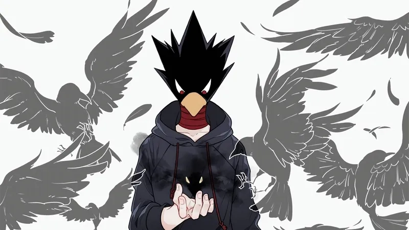 Khám phá Tokoyami official art trong bộ sưu tập anime