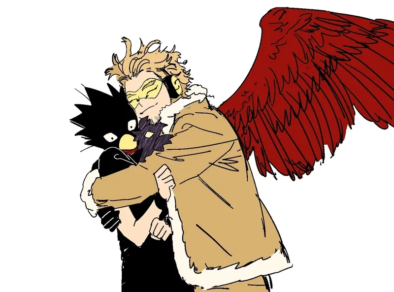 Những khoảnh khắc đáng yêu trong Tokoyami x Hawks