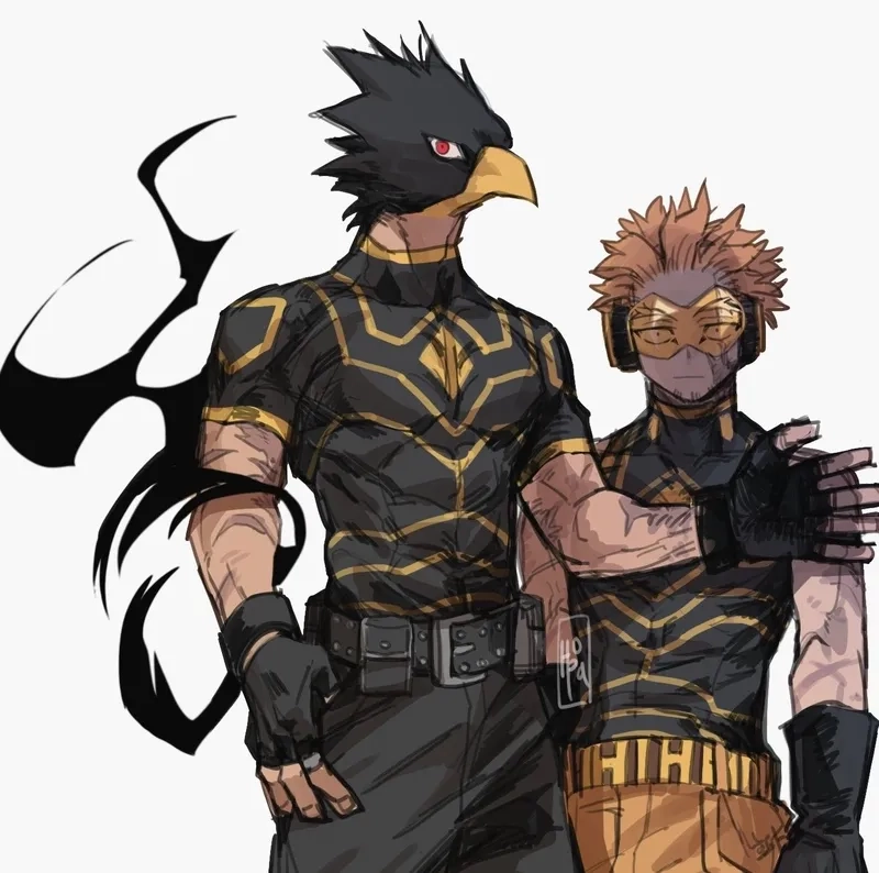 Hawks Tokoyami khiến mọi người phải trầm trồ về sự kết hợp này