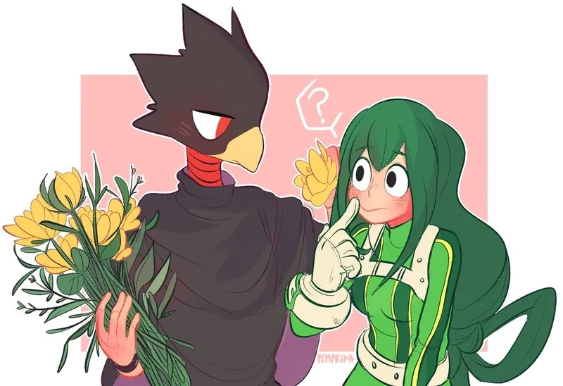 Asui x Tokoyami luôn khiến fan phải đứng ngồi không yên