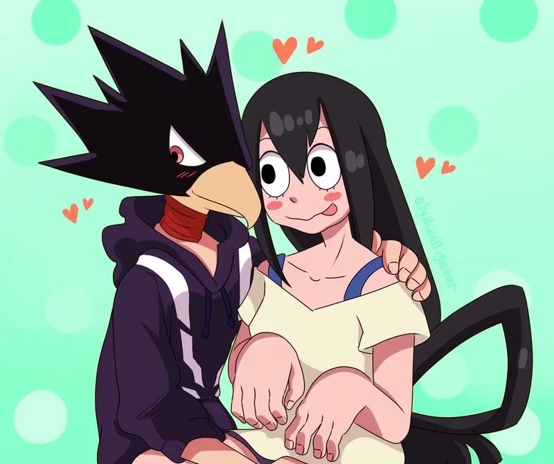 Cùng thưởng thức câu chuyện hài hước của Asui x Tokoyami comic