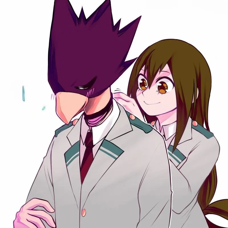 MHA Tsuyu x Tokoyami khiến mọi người phải lòng với câu chuyện tình cảm này