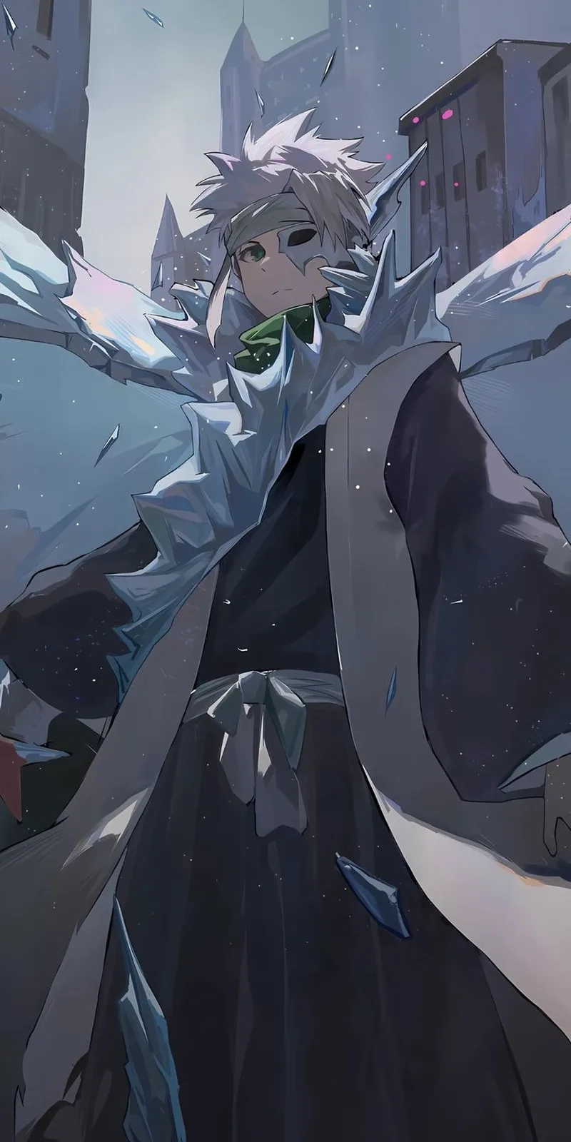 Toshiro height nổi bật qua hình ảnh Shinigami mạnh mẽ