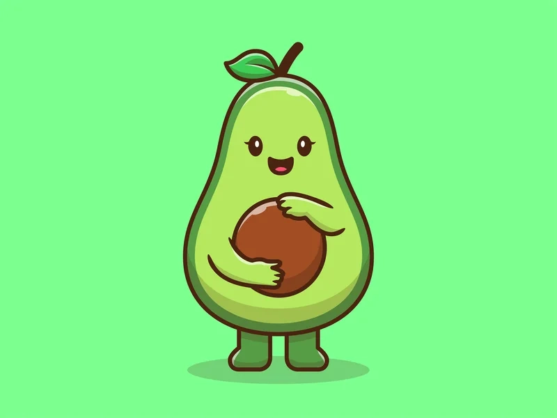 Bơ cute chibi cực kỳ ngọt ngào, không thể bỏ qua