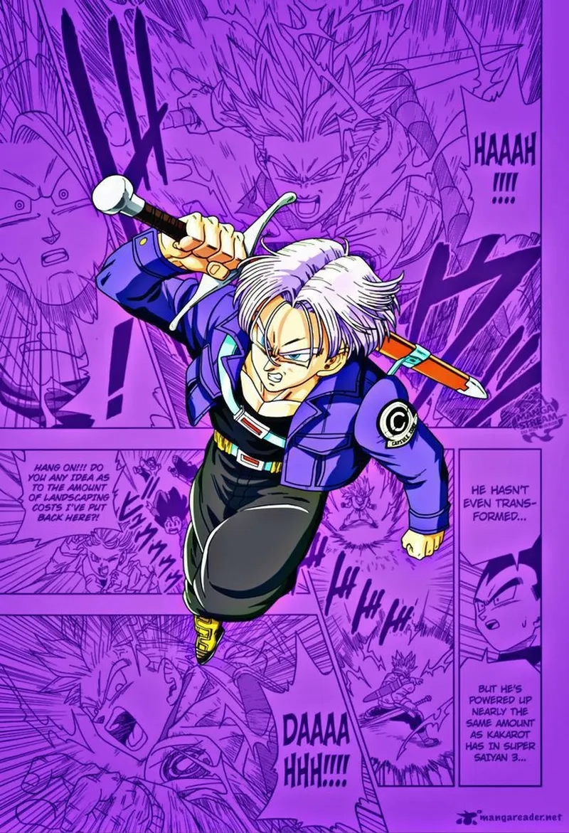 Dragon Ball Future Trunks là chiến binh mạnh mẽ với nguồn sức mạnh đáng sợ