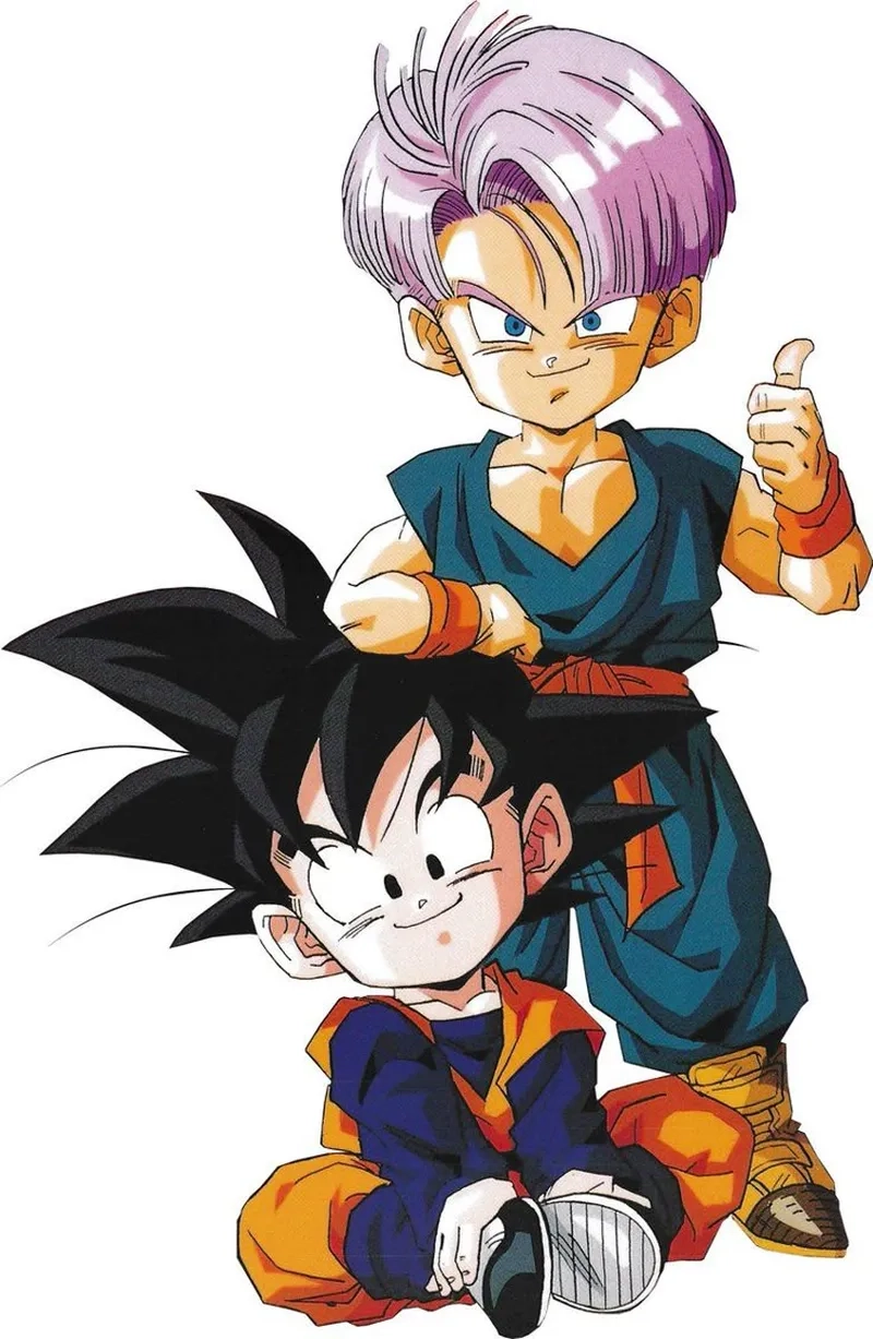 Goten x Trunks là cặp đôi chiến binh không thể thiếu trong Dragon Ball