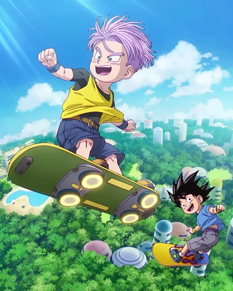 Trunks x Goten luôn tạo nên những khoảnh khắc đáng nhớ trong Dragon Ball