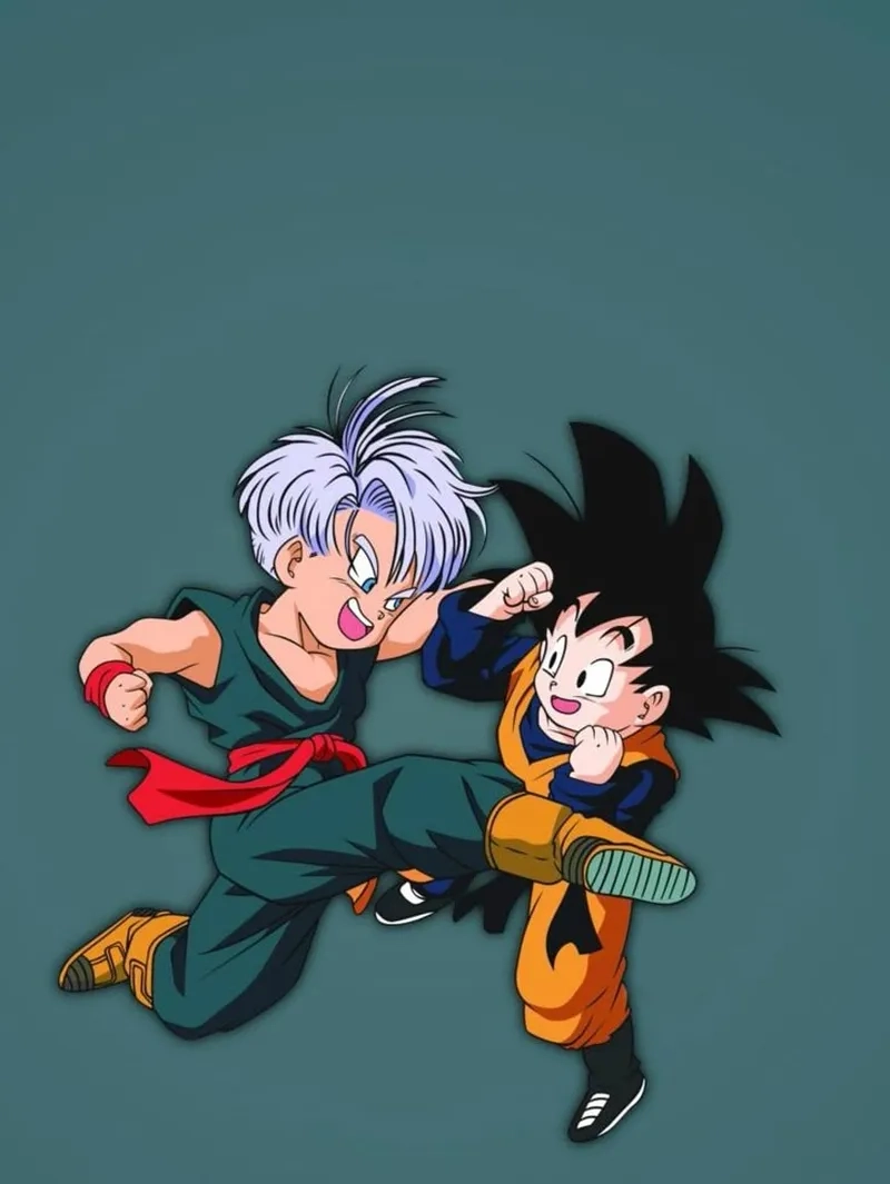 Goten and Trunks là hai chiến binh mạnh mẽ với sự kết hợp tuyệt vời