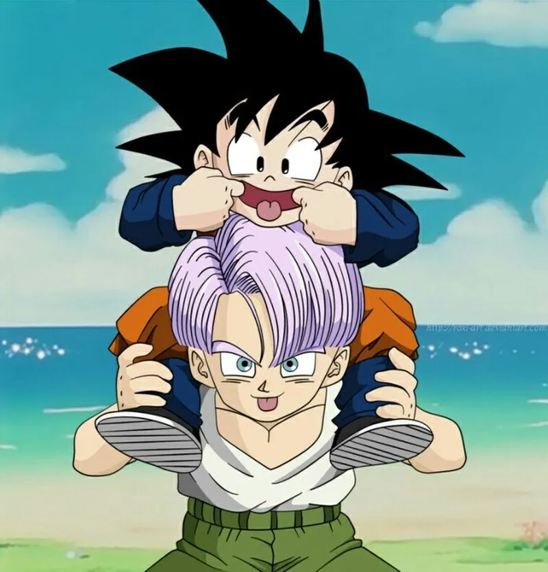 Trunks and Goten tạo nên những trận chiến đầy gay cấn trong Dragon Ball