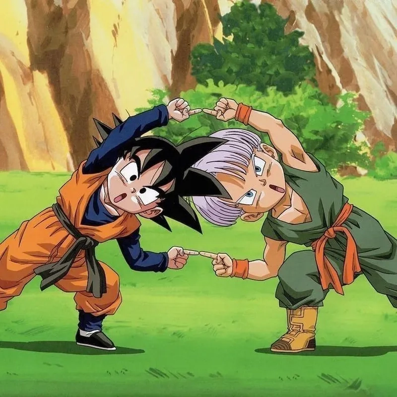 Trunks and Goten tạo nên những trận chiến đầy gay cấn trong Dragon Ball
