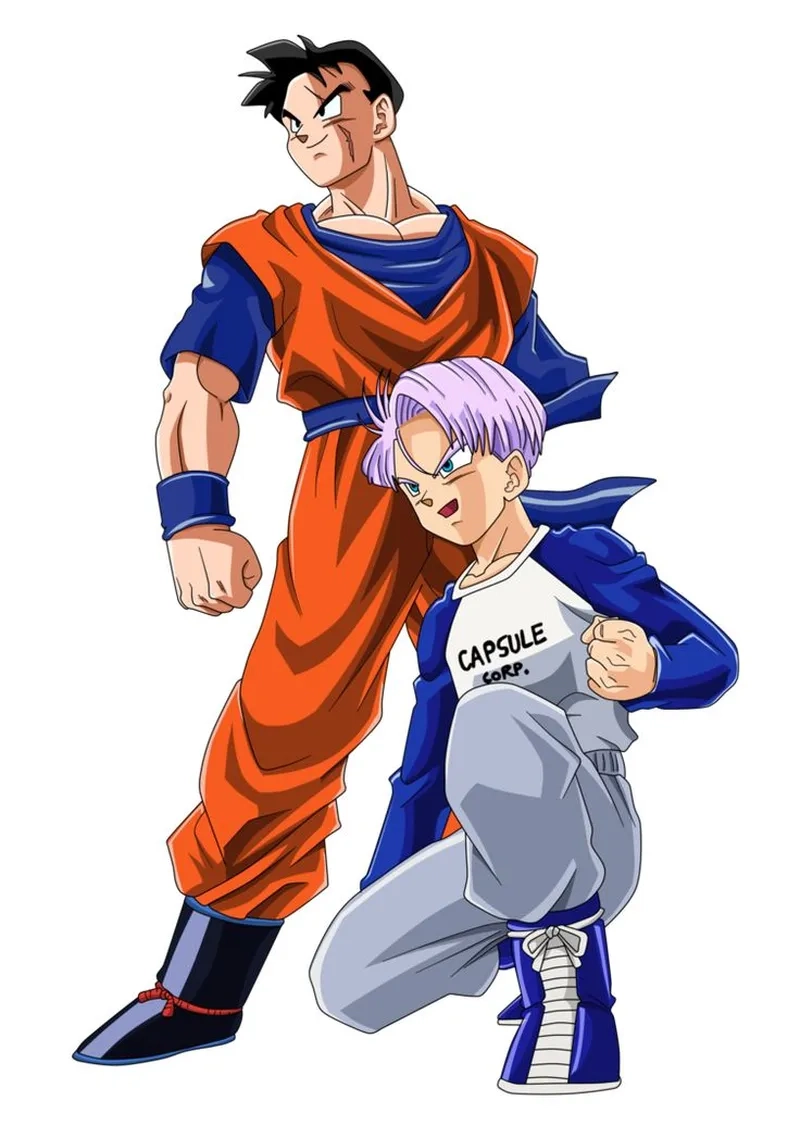 Trunks Gohan là sự kết hợp mạnh mẽ trong các trận chiến đầy kịch tính
