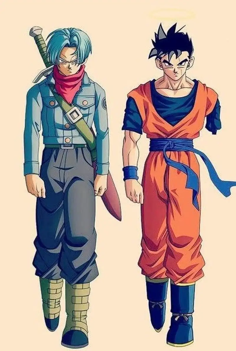 Trunks x Gohan luôn tạo ra những khoảnh khắc mạnh mẽ trong series Dragon Ball