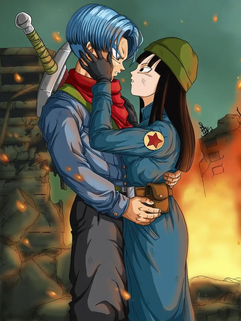 Trunks and Mai là một trong những cặp đôi được yêu thích trong Dragon Ball