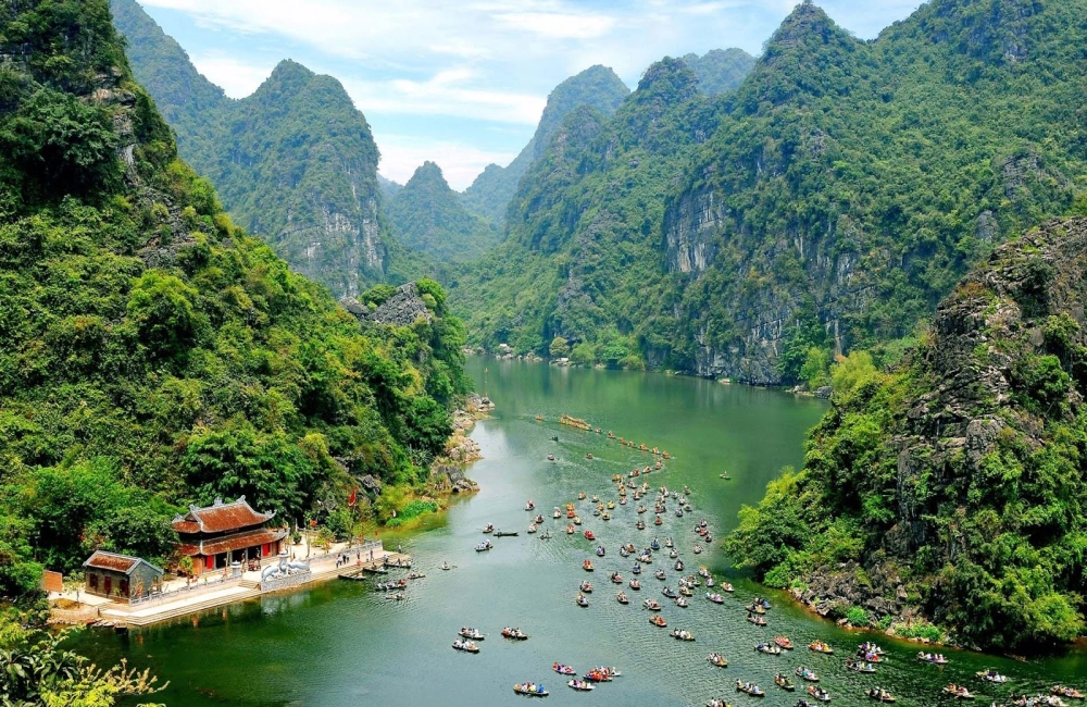 Ngắm nhìn hình ảnh của khu du lịch sinh thái tràng an